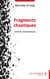 Fragments chaotiques - Théâtre contemporain