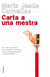 Carta a una mestra