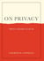 On Privacy - Twenty Lessons to Live By