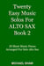 Twenty Easy Music Solos For Alto Sax Book 2 - Woodwind Solo's Sheet Music, #2