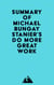 Summary of Michael Bungay Stanier's Do More Great Work.