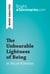 The Unbearable Lightness of Being by Milan Kundera (Book Analysis) - Detailed Summary, Analysis and Reading Guide