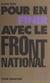 Pour en finir avec le Front national