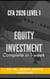 CFA level 1: 2026 Equity Investments - CFA level 1, #2