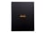 Cahier à spirales - Format A4 21 x 29.7 cm - Rhodiactive 4 Colors Book - Rhodia - 160 pages petits carreaux - Noir