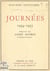 Journées - 1954-1955