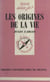 Les origines de la vie