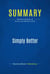 Summary: Simply Better - Review and Analysis of Barwise and Meehan's Book