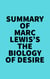 Summary of Marc Lewis's The Biology of Desire