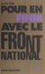 Pour en finir avec le Front national