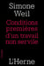 Conditions premières d'un travail non servile
