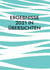 Ergebnisse 2021 in Übersichten - Informationen zu ausgewählten Themen und Ereignissen des Jahres