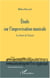 Etude sur l'improvisation musicale - Le témoin de l'instant