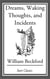 Dreams, Waking Thoughts, and Incidents - In a Series of Letters from Various Parts of Europe
