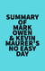 Summary of Mark Owen & Kevin Maurer's No Easy Day