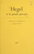Hegel et la pensée grecque