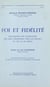 Foi et fidélité - Recherches sur l'évolution des liens personnels chez les Francs du VIIe au IXe siècle