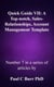 Quick Guide VII - A Top-notch, Sales-Relationships, Account Management Template - Quick Guides to Business, #7