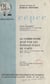 Le communisme jugé par les intellectuels du Parti - 16e exposé fait au Bureau d'études du C.E.P.E.C. le 29 juin 1960