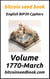 Bitcoin Seed Book English BIP39 Cyphers Volume 1770-March - Bitcoin Seed Book 1770, #3