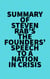 Summary of Steven Rab's The Founders' Speech to a Nation in Crisis