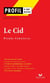 Profil - Corneille (Pierre) : Le Cid - analyse littéraire de l'oeuvre