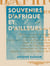 Souvenirs d'Afrique et d'ailleurs