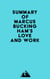 Summary of Marcus Buckingham's Love and Work
