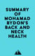 Summary of Mohamad Bydon's Back and Neck Health