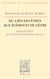 Du lien des êtres aux éléments de l'être - Merleau-Ponty au tournant des années 1945-1951
