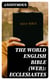 The World English Bible (WEB): Ecclesiastes