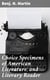 Choice Specimens of American Literature, and Literary Reader - Being Selections from the Chief American Writers
