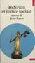 Individu et justice sociale - Autour de John Rawls