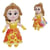 Peluche Belle / La belle et la bête - 30 cm