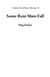 Some Rain Must Fall - A Horde of Dead Poets Collection, #2