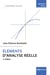 ÉLÉMENTS D’ANALYSE RÉELLE - 2e édition