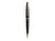 Stylo bille - Bleu - Carène Laqué noir, finitions or - Pointe fine - Waterman