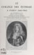 Le collège des Écossais à Paris (1662-1962) - Étude suivie du Compte rendu de l'accueil en France de la délégation de la Franco-Scottish Society à l'occasion du tricentenaire du Collège des Écossais, 1-10 avril 1962