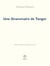 Une Grammaire de Tanger