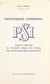 PSI, fonction naturelle inconnue de l'homme - Exposé de recherches sur l'éventuelle existence chez l'homme d'une fonction de perception extrasensorielle