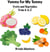 Yummy For My Tummy Fruits and Vegetables From A to Z