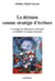 La dérision comme stratégie d'écriture. L'exemple des littératures africaines et antillaises de langue française