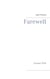 Farewell - Journal 2020
