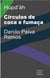 Círculos de coca e fumaça