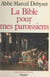 La Bible pour mes paroissiens
