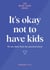 It's Okay Not to Have Kids - We are more than our parental status - The Wabi Sabi Series