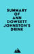 Summary of Ann Dowsett Johnston's Drink