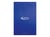 Bloc-notes - Format A4 21 x 29.7 cm - Clairefontaine - 160 pages petits carreaux - Bleu