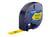 Ruban pour titreuse LetraTag - pvc - noir jaune - 12 mm x 4 m
