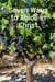 Seven Ways to Abide in Christ
